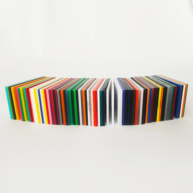 Customizable Color Acrylic Sheet Cast Process 3x1220x2440mm For Decoration