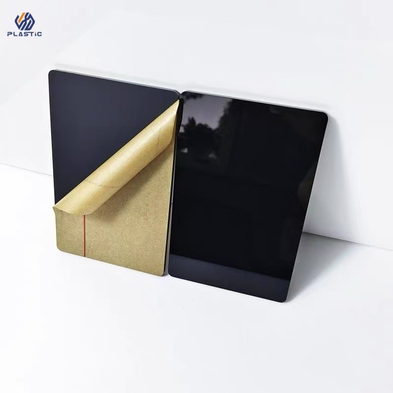 Quá trình đúc màu trắng đen Acrylic tấm bảng chống thời tiết bán buôn