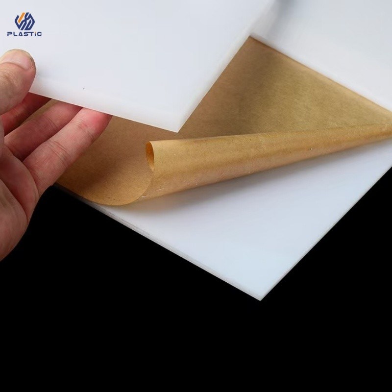 Quá trình đúc màu trắng đen Acrylic tấm bảng chống thời tiết bán buôn