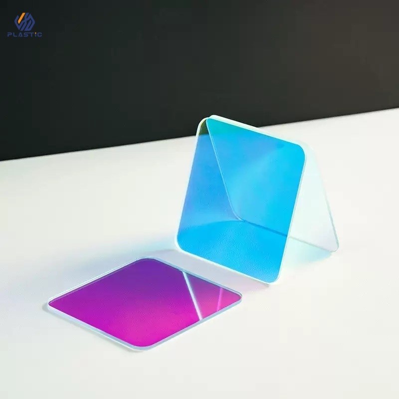 High Impact Resistance Rainbow Acrylic Board 3mm Chemical Resistance For Decoration