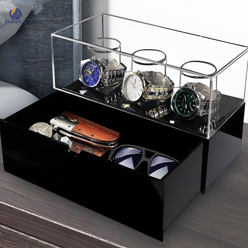 High Hardness Acrylic Cosmetic Storage Box For Space Saving And Organized Storage