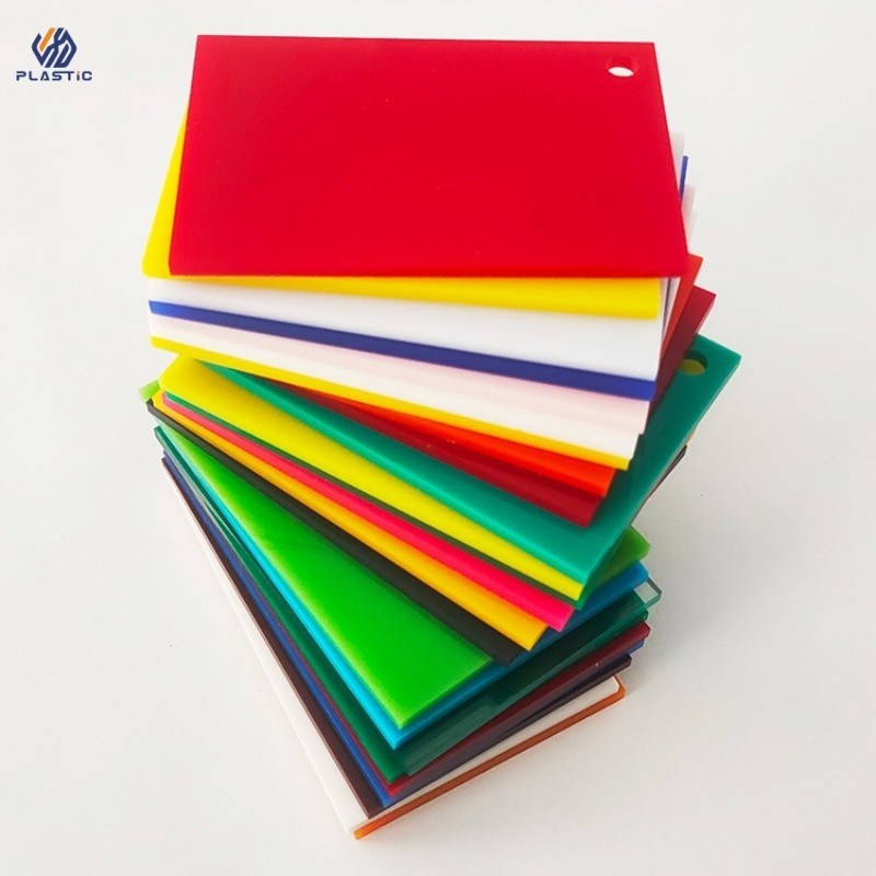 1250x1850mm Color Acrylic Plastic Sheet Chemical Resistance Cast Acrylic Panels