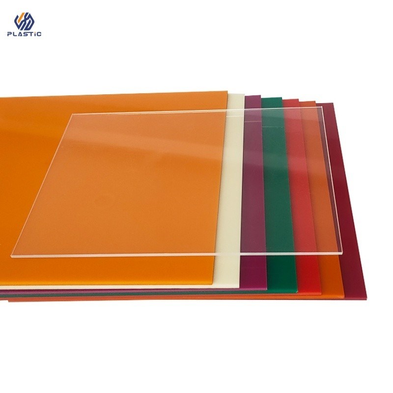 1220x2440mm Color Acrylic Sheet , Cast Process Acrylic Board Customized Color