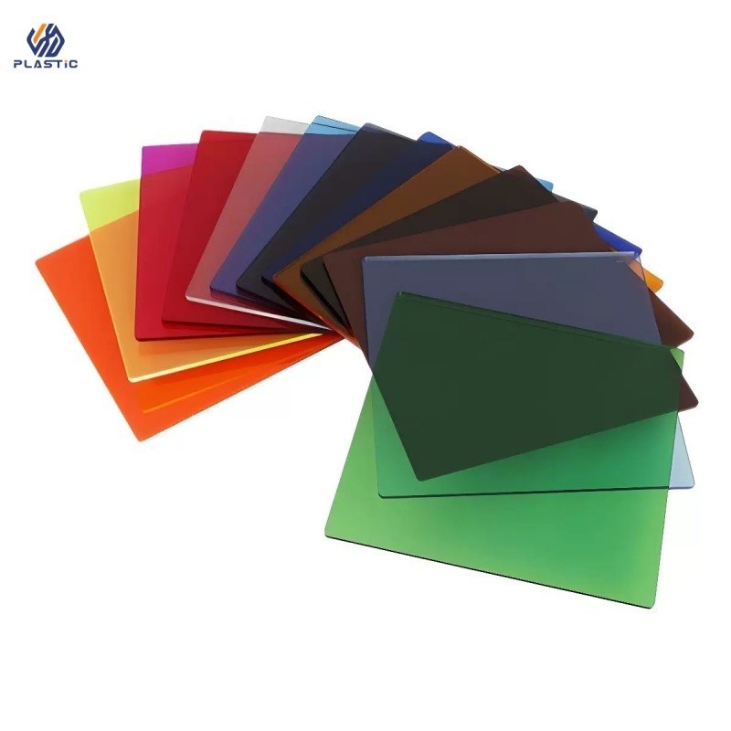 1220x2440mm Color Acrylic Sheet , Cast Process Acrylic Board Customized Color