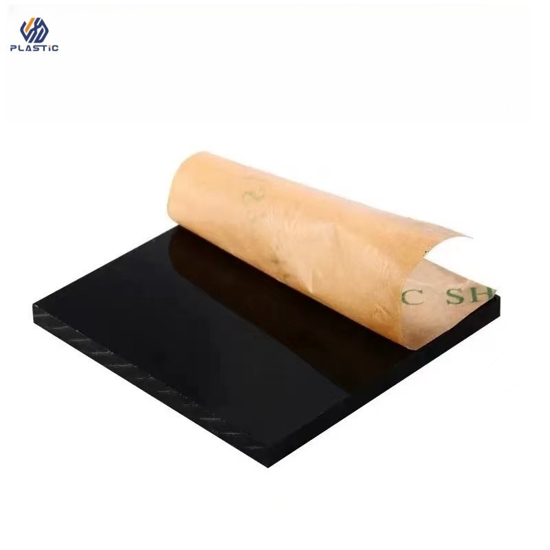 Glossy Or Matte Finish Black Color Acrylic Sheet No Fade Colour For Outdoor