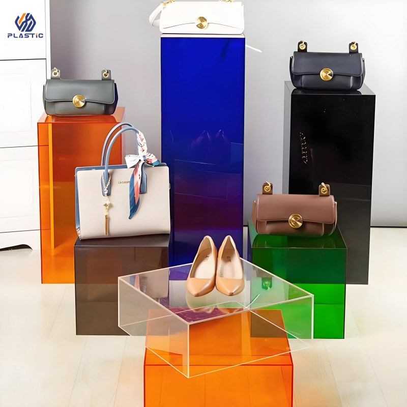 Custom Size Acrylic Display Box Super Mall Acrylic Model Display Case Modern Design