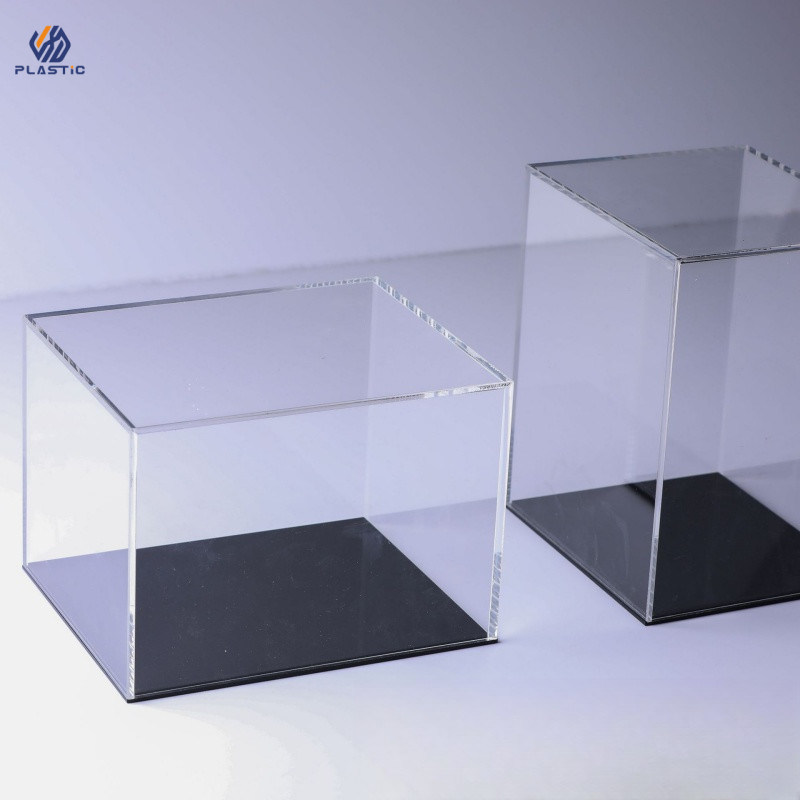 Custom Size Acrylic Display Box Super Mall Acrylic Model Display Case Modern Design