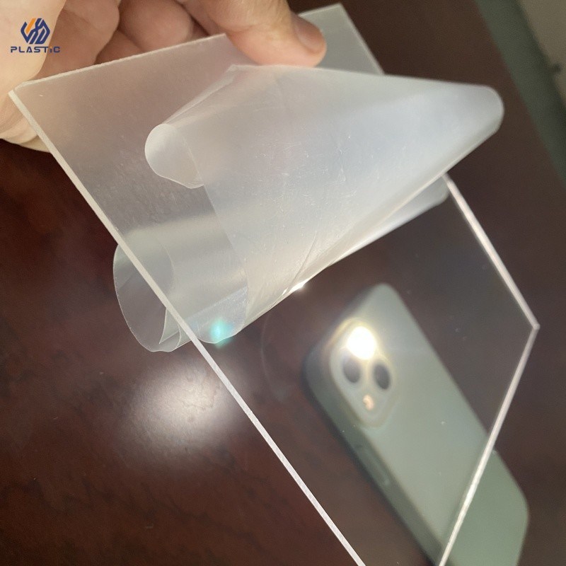 Clear Extruded Acrylic Sheet 1220mm X 2440mm Custom Colors Easy To Cut