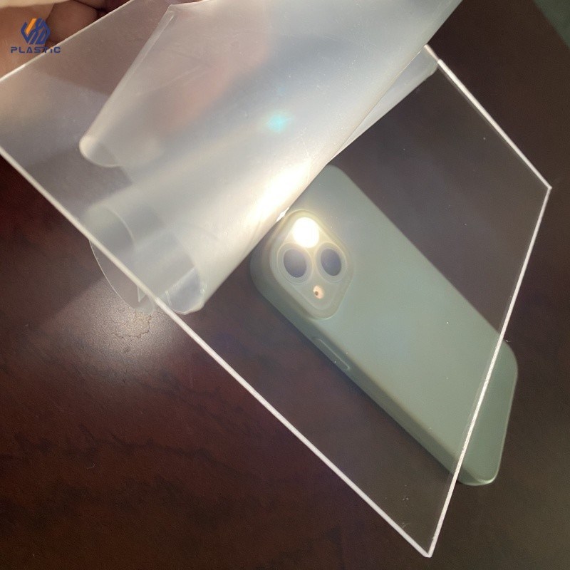Clear Extruded Acrylic Sheet 1220mm X 2440mm Custom Colors Easy To Cut