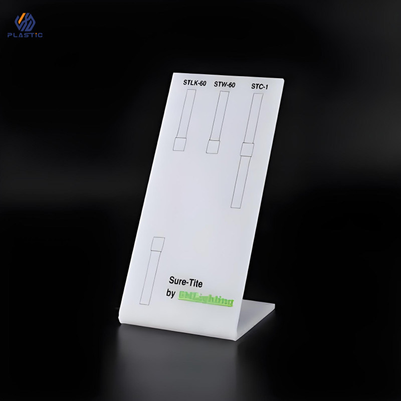 Countertop Transparent Acrylic Sign Holder A3 A4 A5 Size For Advertising Needs