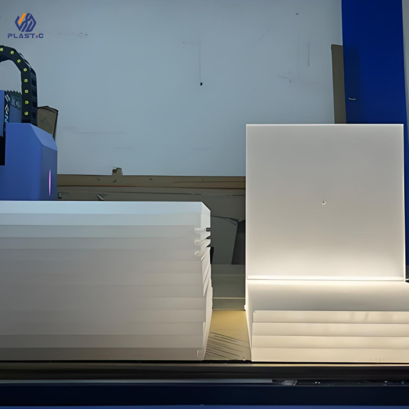 White Color Acrylic Frosted Sheet Chemical Resistance Frosted Lucite Panels
