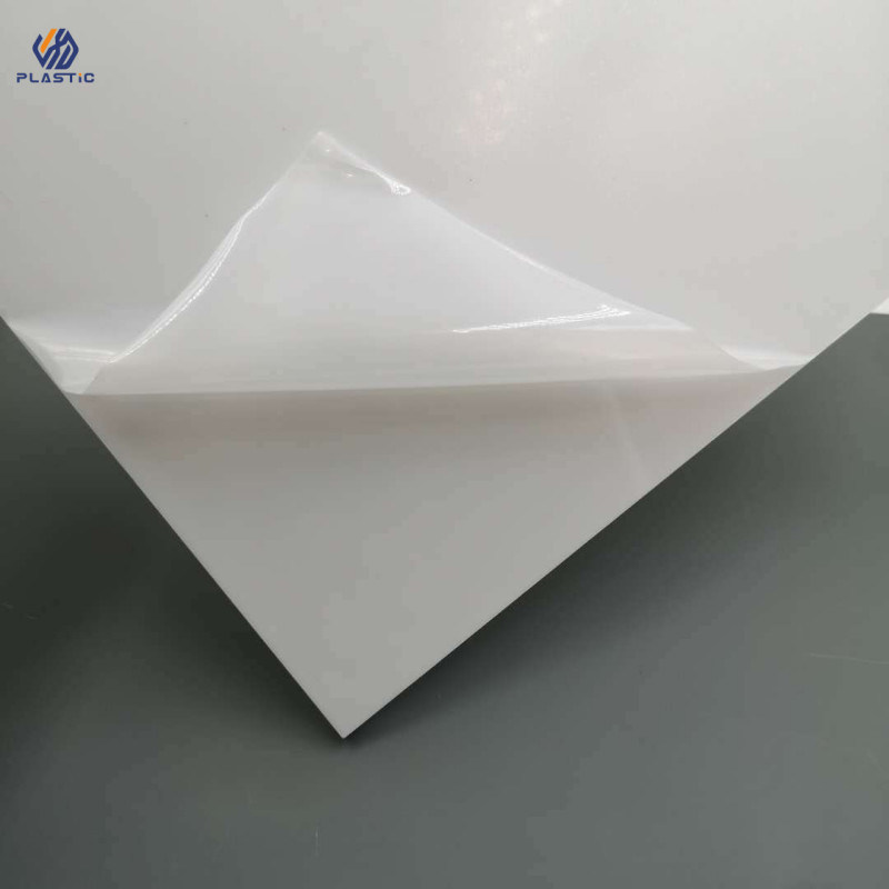 OEM No Yellow Colored Cast Acrylic Sheets White Acrylic Board Impact Resistance