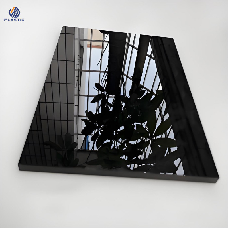 แผ่นอะคริลิคทนความร้อน สีดํา สีโปร่งใส แผ่นอะคริลิค OEM Logo