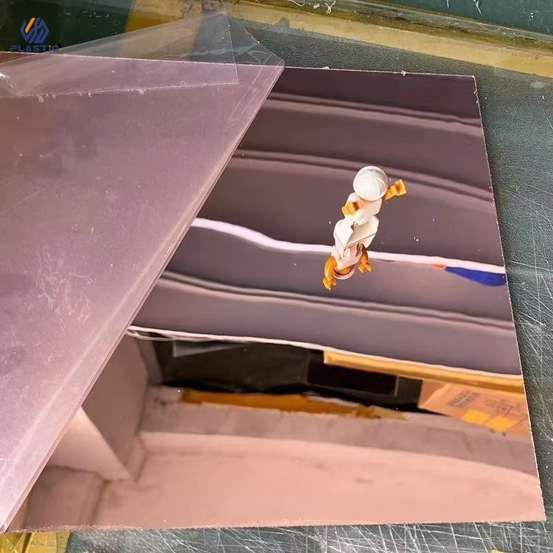 Môi trường thân thiện gương tấm Acrylic 0.6mm Độ dày cho dây chuyền sản xuất