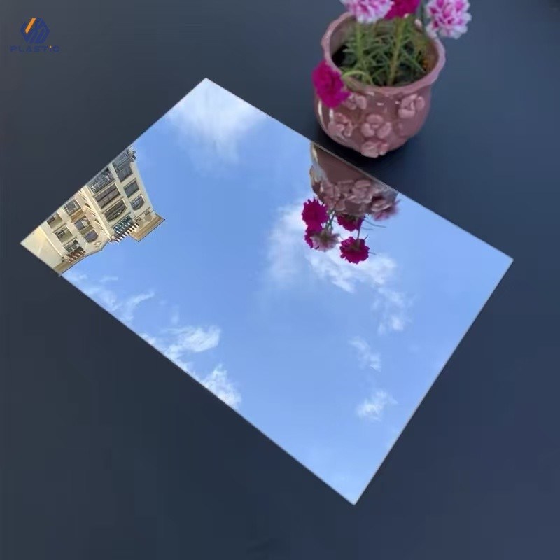 Môi trường thân thiện gương tấm Acrylic 0.6mm Độ dày cho dây chuyền sản xuất