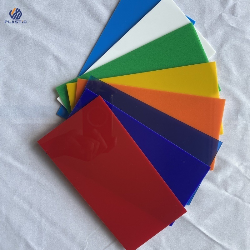 UV Resistant Color Acrylic Sheet 8 Years No Yellowing