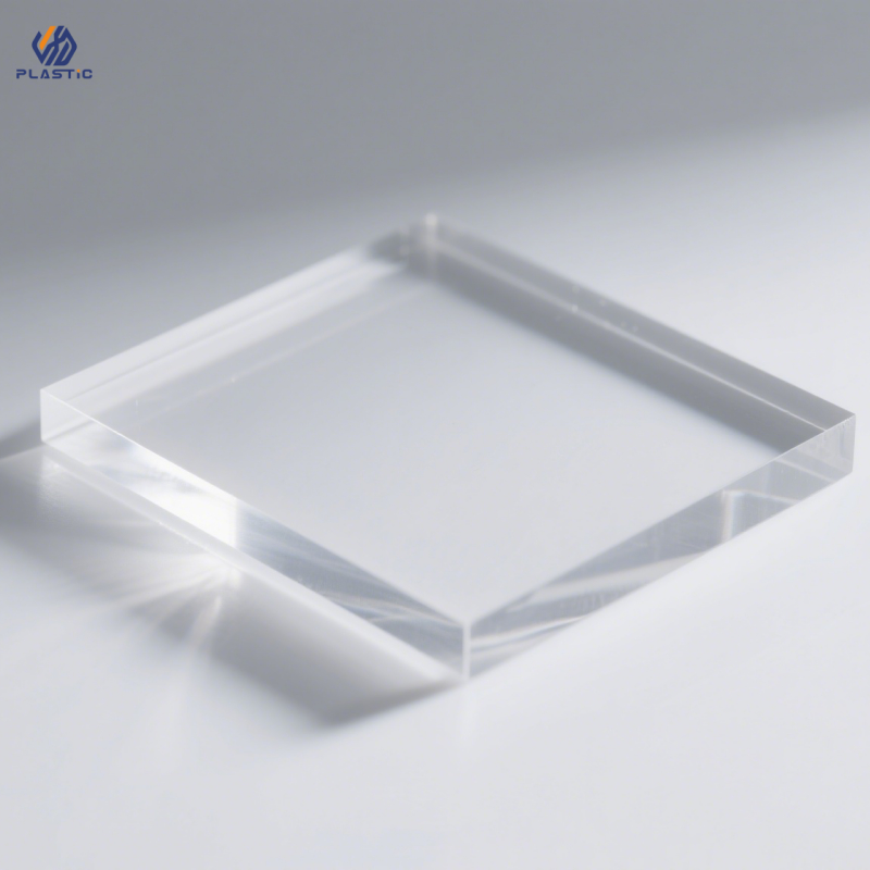 Fireproof Waterproof Clear Acrylic Sheet In Standard Size 1220mm 2440mm SGS Certified