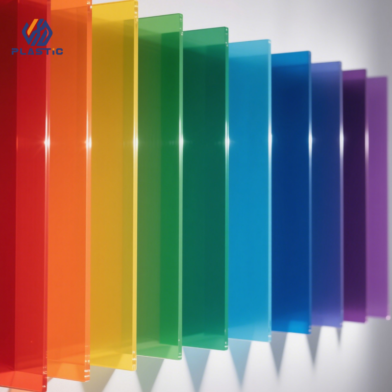 Custom Color Acrylic Sheet 1mm-50mm Thickness High UV Resistance