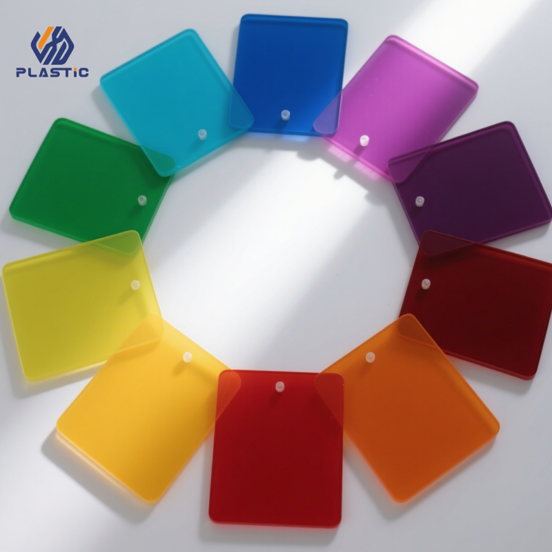 Custom Color Acrylic Sheet 1mm-50mm Thickness High UV Resistance
