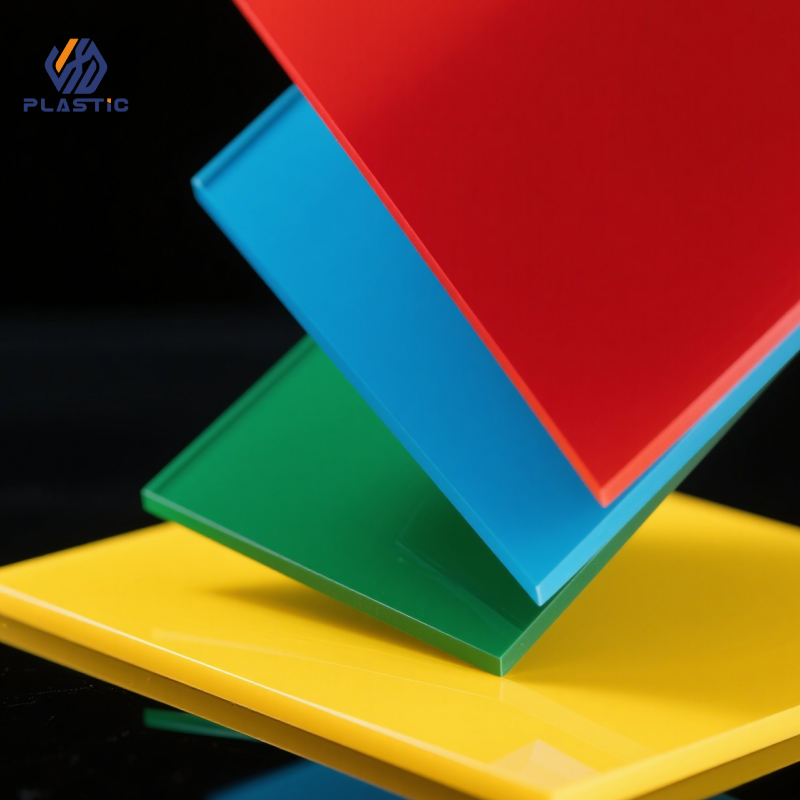 Custom Color Acrylic Sheet 1mm-50mm Thickness High UV Resistance