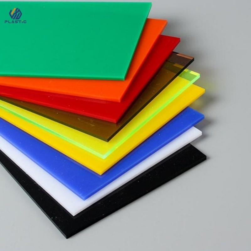 1220*2440 color Plexiglass sheet 100% Virgin Material With Best Price