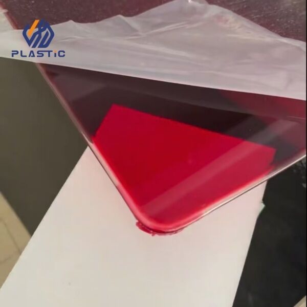 แผ่นอะคริลิคสีเหลืองใส สินค้าคุณภาพสูงสําหรับการแสดง