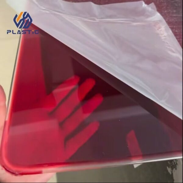 แผ่นอะคริลิคสีเหลืองใส สินค้าคุณภาพสูงสําหรับการแสดง