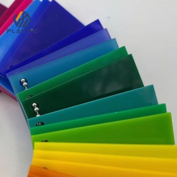 Colored acrylic sheets, cast acrylic sheets, specifically for outdoor advertising