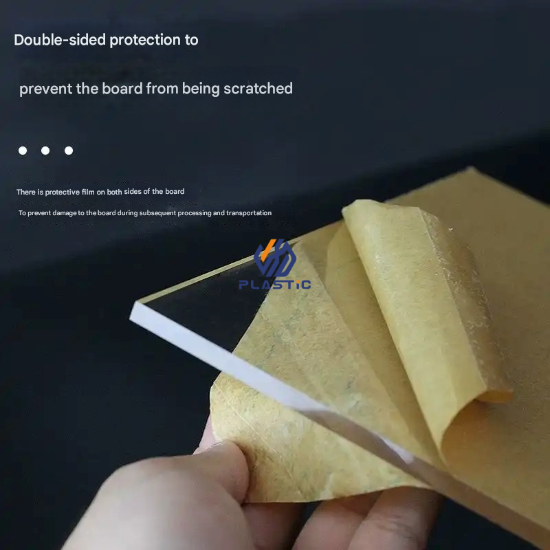 100% Virgin PMMA Plexiglass Acrylic Sheet with 94% Light Transmittance and Scratch-Resistant Surface