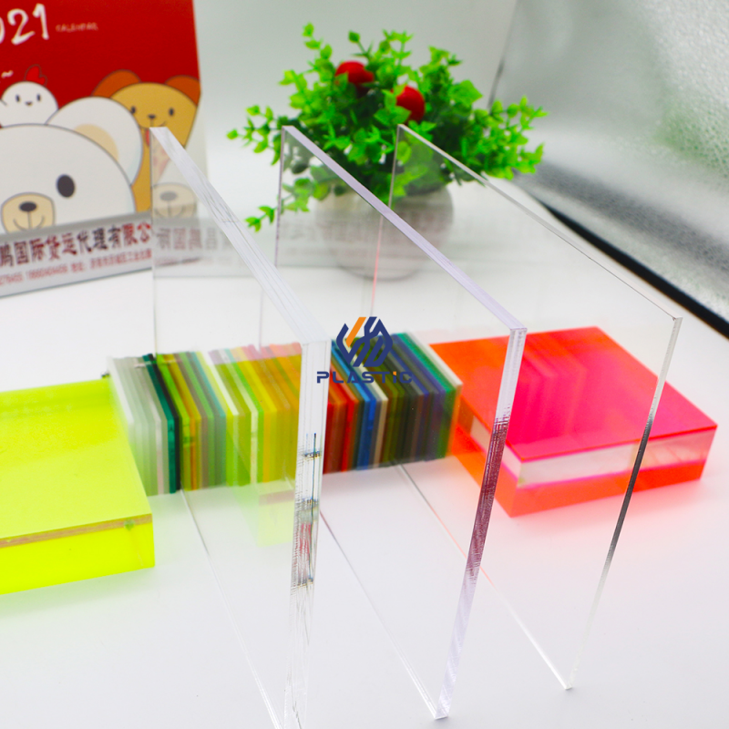 100% Virgin PMMA Plexiglass Acrylic Sheet with 94% Light Transmittance and Scratch-Resistant Surface