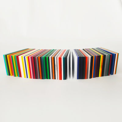 Customizable Color Acrylic Sheet Cast Process 3x1220x2440mm For Decoration