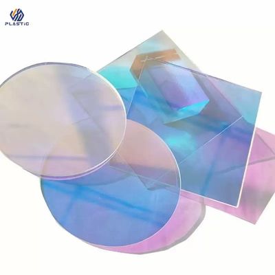 High Impact Resistance Rainbow Acrylic Board 3mm Chemical Resistance For Decoration