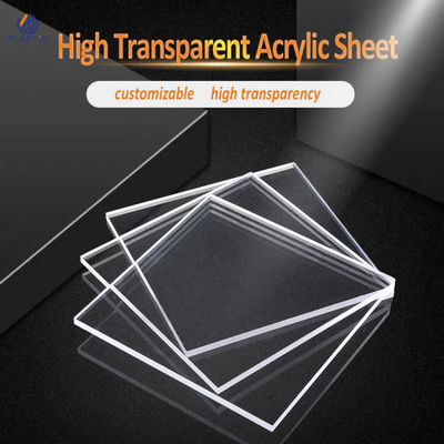 5mm Clear Acrylic Sheet Cut To Size Plexiglass Sheet 1250x2450mm OEM