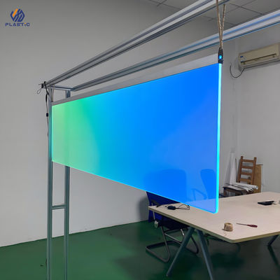 Rainbow Iridescent Acrylic Sheet 4ft X 8ft With High Glossiness Impact Resistance