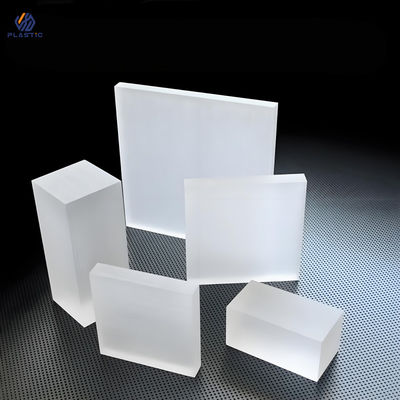 Custom Cut Frosted Acrylic Sheet Heat Resistance Opaque Perspex Sheet 4 X8