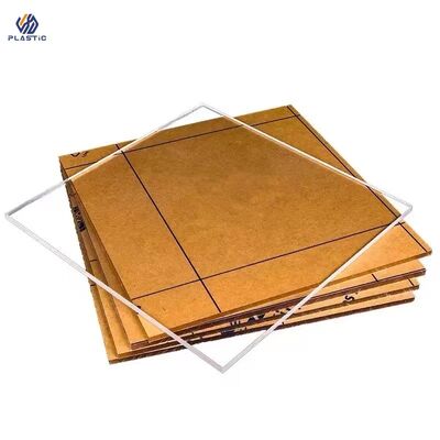Transparent Acrylic Sheet Both Side Paper Film Protective Customized Logo